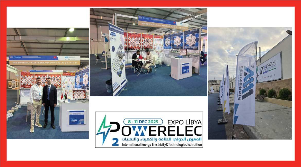 Tripoli Uluslararası Enerji, Elektrik ve Petrol fuarındaydık..