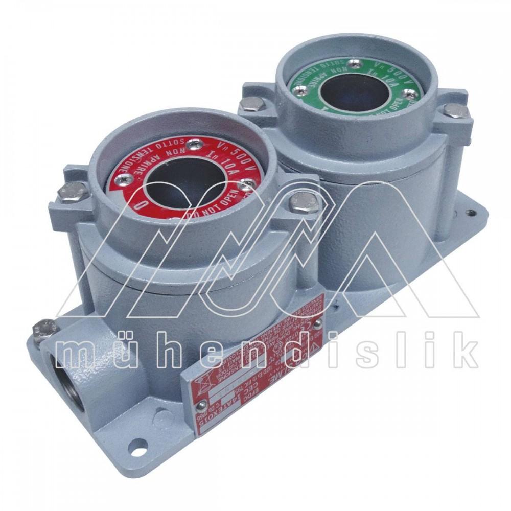 Ex Proof Start Stop Control Boxes Aluminum Body Co Sime Msm Ex Proof