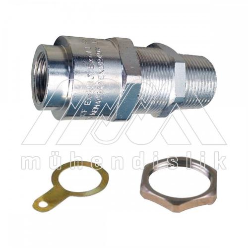 EX-PROOF CABLE GLAND FOR UNAMOURED CABLE – CONDUIT ENTRY TYPE (COSIME)