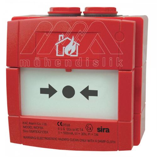 CONVENTIONAL EX-PROOF FIRE ALARM BUTTON