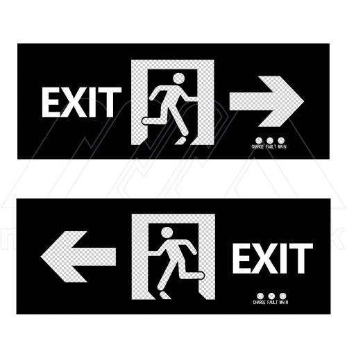 EX-PROOF EMERGENCY EXIT LIGHTING FIXTURE AND SIGNS (CROWN EXTRA)